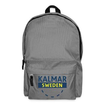 Kalmar Schweden Emblem Grafik - Rucksack - Mittelgrau - Vorne