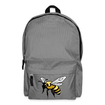Bee Bee Beekeeper Gift Christmas - Backpack - elephant grey - Front