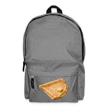 simply delicious - Backpack - elephant grey - Front