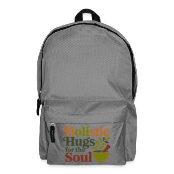 Herbalist Holistic Hugs For The Soul Professional  - Backpack - elephant grey - Front