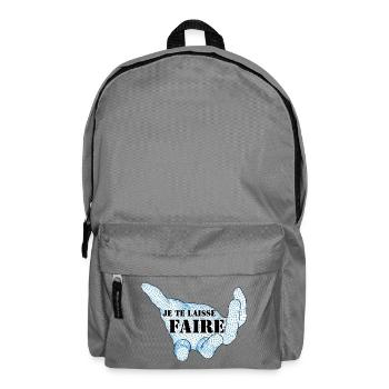 I'LL LET YOU DO IT. - Backpack - elephant grey - Front
