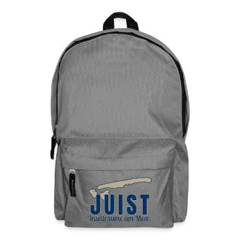 Juist -  Inselträume am Meer - Rucksack - Mittelgrau - Vorne