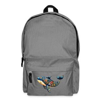 Save the Whale - Backpack - elephant grey - Front