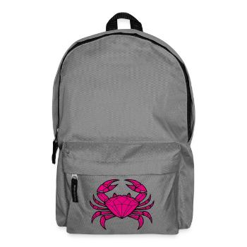 Cancer – Protection & Strength - Backpack - elephant grey - Front