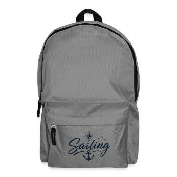 Sailing Love - Backpack - elephant grey - Front