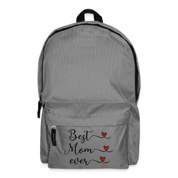 Best Mom - Backpack - elephant grey - Front