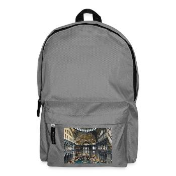 Byzantine Mosaic of the Hagia - Backpack - elephant grey - Front