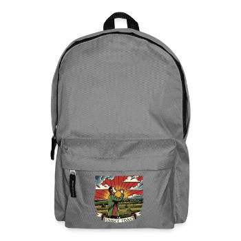 Sonnenuntergangs-Toast - Rucksack - Mittelgrau - Vorne