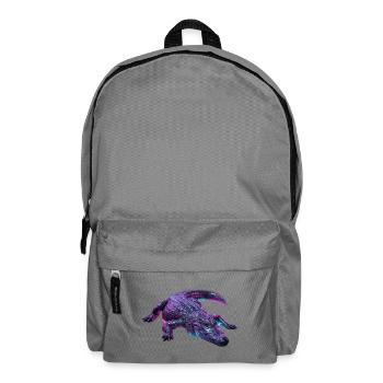 Neon-Krokodil-Aurora - Rucksack - Mittelgrau - Vorne