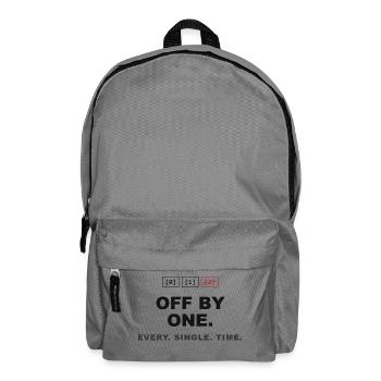 Off By One - Rucksack - Mittelgrau - Vorne