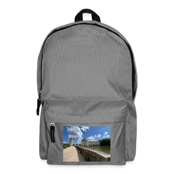 Burg von Chenonceau - Rucksack - Mittelgrau - Vorne