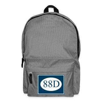 Chinesisches Abzeichen der 88. Division (Alternative Version) - Rucksack - Mittelgrau - Vorne