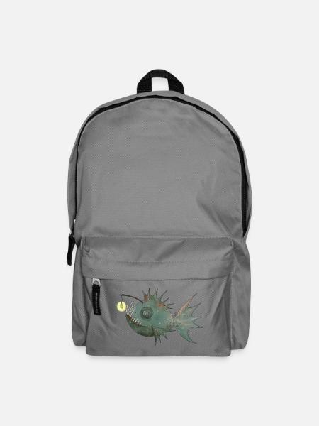 Anglerfisch - Rucksack - Mittelgrau