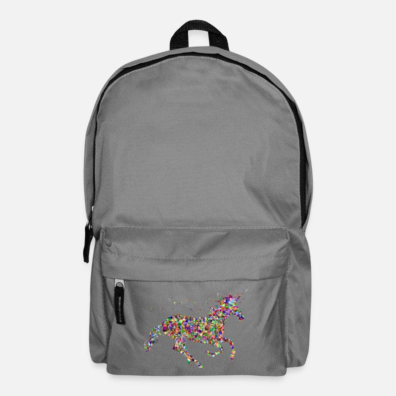 Einhorn - Rucksack - Mittelgrau