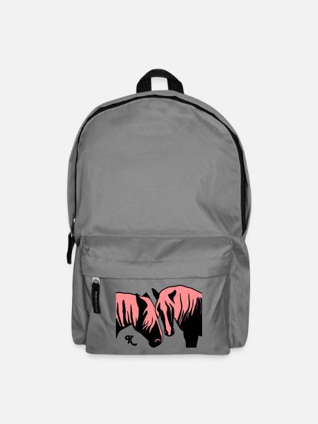 schwarzwald_maedels_grau - Rucksack - Mittelgrau