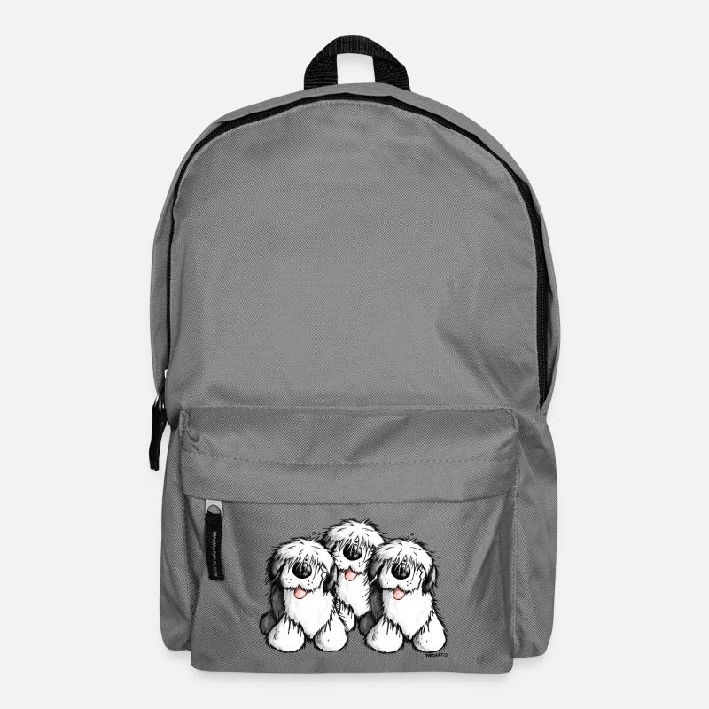 Bobtail - Old English Sheepdog - Bobtails - Rucksack - Mittelgrau
