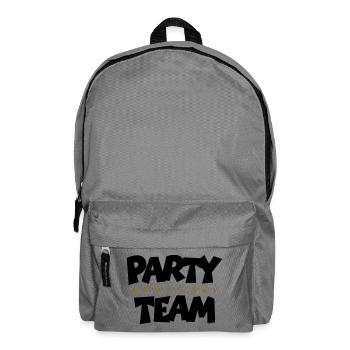 Après-Ski Party Team (zweifarbig) Wintersport - Rucksack - Mittelgrau - Vorne