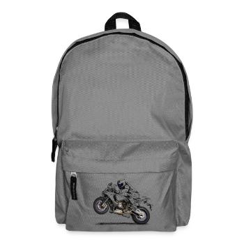 Motorcycle - Backpack - elephant grey - Front