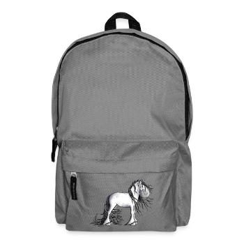 Niedlicher Andalusier - Rucksack - Mittelgrau - Vorne