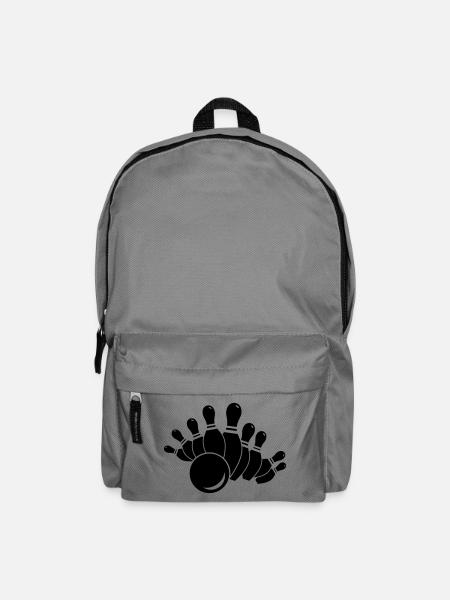 sport kegeln - Rucksack - Mittelgrau