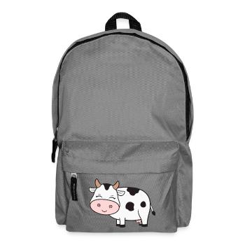 Cow Cows - Backpack - elephant grey - Front
