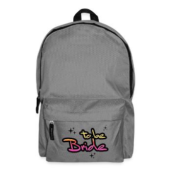 La mariée sera rétro look enterrement de vie de garçon enterrement de vie de garçon - Sac à dos - gris éléphant - Devant