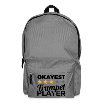 Durchschnittlicher Trompetenspieler - Rucksack - Mittelgrau - Vorne