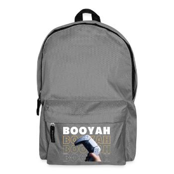Gaming Content Design with VR Controller - Backpack - elephant grey - Front