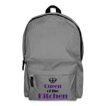 Women's Cooking Apron - Backpack - elephant grey - Front