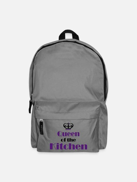 Tablier de cuisine femme - Sac à dos - gris éléphant