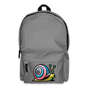 Schnecke - Rucksack - Mittelgrau - Vorne