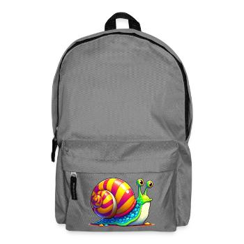 Snail - Backpack - elephant grey - Front