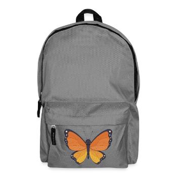 Schmetterling - Rucksack - Mittelgrau - Vorne
