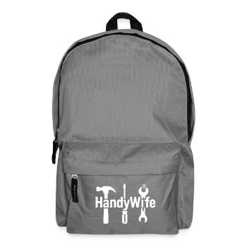 HandyWife Tools Graphic - Backpack - elephant grey - Front
