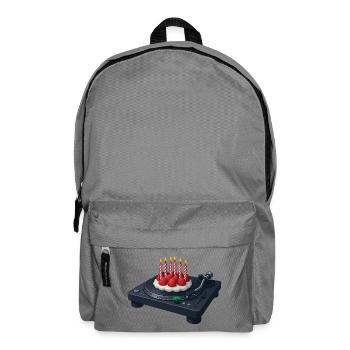 DJ BIRTHDAY - sound & vision - Backpack - elephant grey - Front