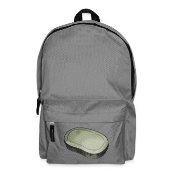 GDR Lunch Box Illustration - Backpack - elephant grey - Front