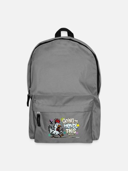 Going to Hendl This Graffiti Denglisch Spruch - Rucksack - Mittelgrau