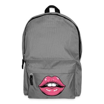 Gloss à lèvres Pop Art - Sac à dos - gris éléphant - Devant