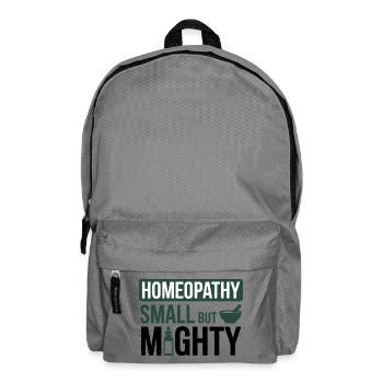 Homeopathy Small But Mighty Professional  - Backpack - elephant grey - Front