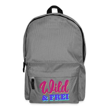 Wild & Frei - Rucksack - Mittelgrau - Vorne