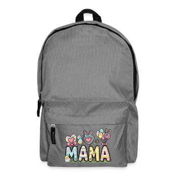 Pastell Ostern Mama Design - Rucksack - Mittelgrau - Vorne