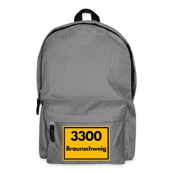 OLD POSTCODE POSTCODE RETRO 3300 BRAUNSCHWEIG - Backpack - elephant grey - Front