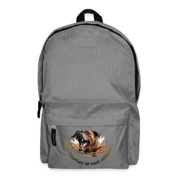 My mistress is even worse - Backpack - elephant grey - Front