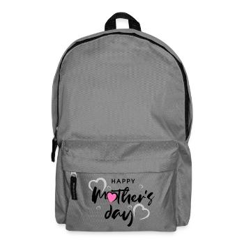Bonne chemise de la fête des mères - Sac à dos - gris éléphant - Devant