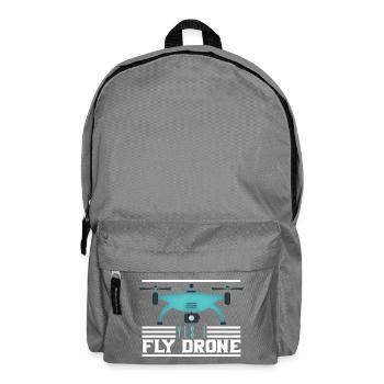 Yes I Really Need Another Drone Pilot Graphic - Backpack - elephant grey - Front