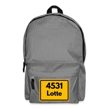 OLD POSTCODE POSTCODE RETRO 4531 LOTTE HEIMATSTOLZ - Backpack - elephant grey - Front
