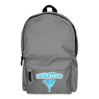 Style Animateur - Rucksack - Mittelgrau - Vorne