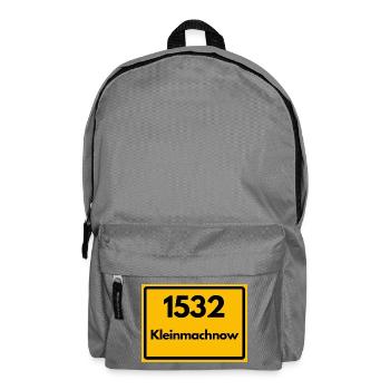 ALTE POSTLEITZAHL 1532 KLEINMACHNOW BRANDENBURG - Rucksack - Mittelgrau - Vorne