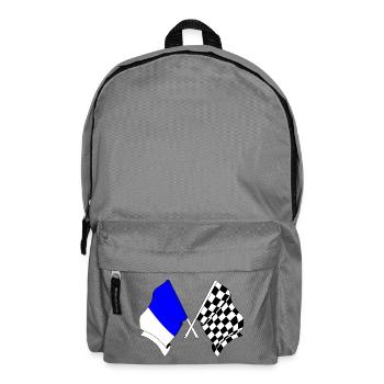 Spa Racing Flags - Backpack - elephant grey - Front