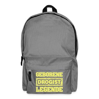 Drogist als Legende - Rucksack - Mittelgrau - Vorne